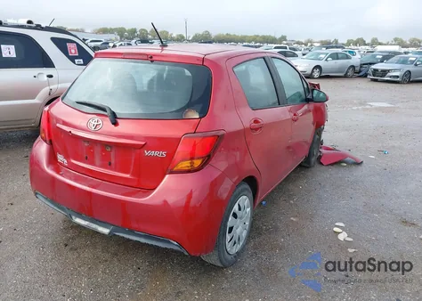 2017 Toyota Yaris L из США, поврежденный, VIN VNKKTUD37HA074847